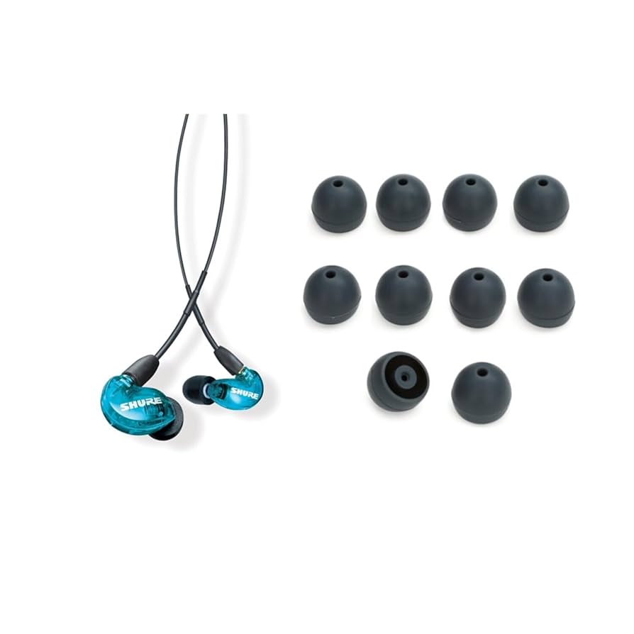 Amazon.co.jp: SHURE シュア SE215SPE ブルー + 交換用 EASFX1